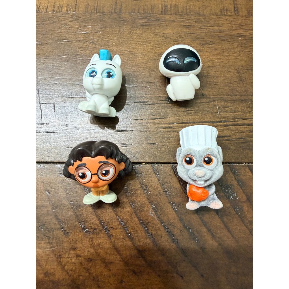 Disney Doorables Lot 4 Mirabel Encanto Remy Ratatouille EVE Pegasus Figures